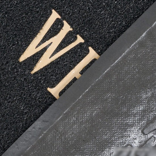 Придверный коврик SunStep Spongy Welkome 50х80 38-443 (черный)