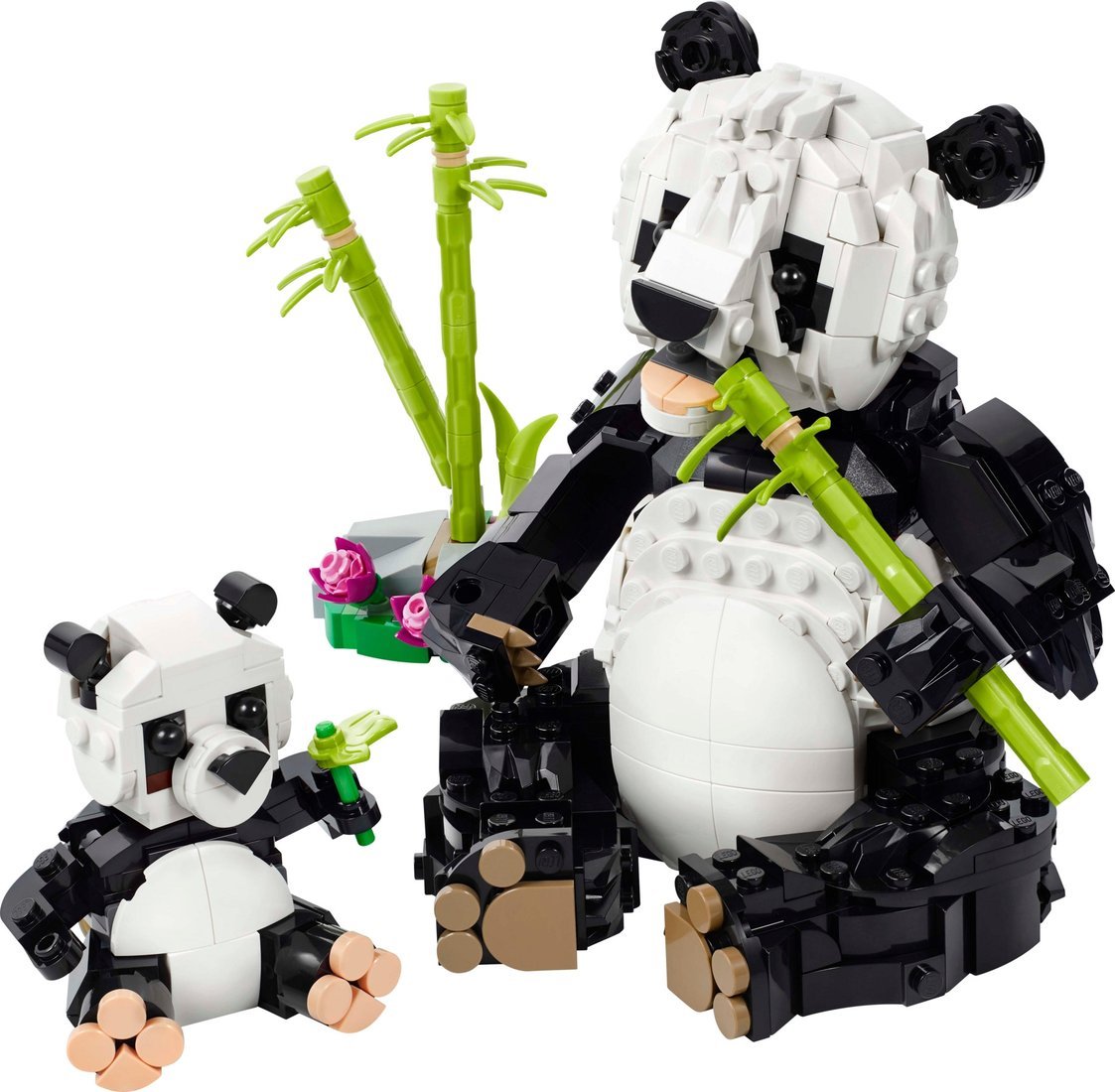 Конструктор LEGO Creator 31165 Дикие животные семейство панд