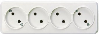 Розетка SmartBuy Юпитер SBE-03w-10-S4-N