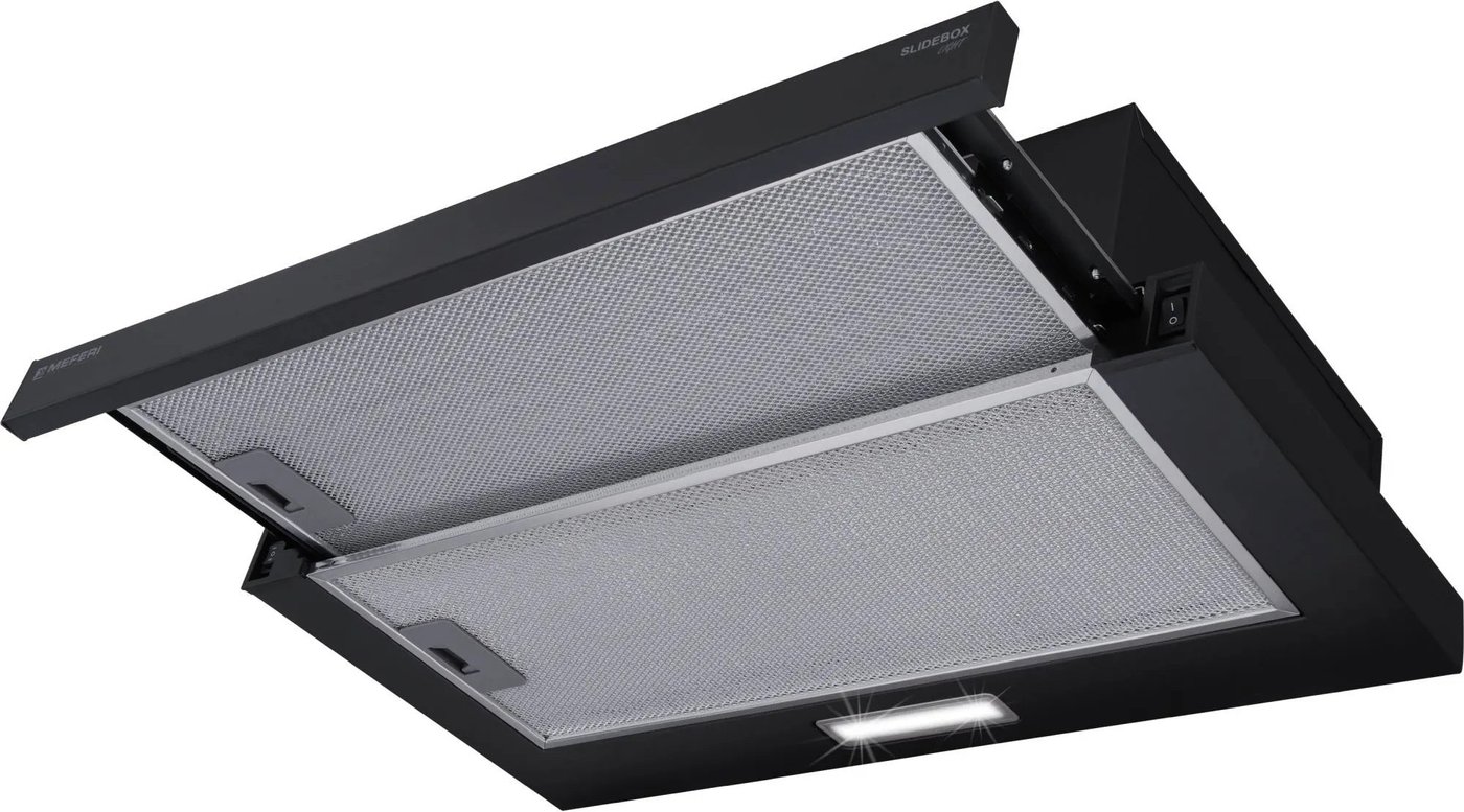Кухонная вытяжка Meferi SLIDEBOX60BK Light