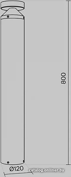 Фонарный столб Maytoni Olten O591FL-L12GF3K1