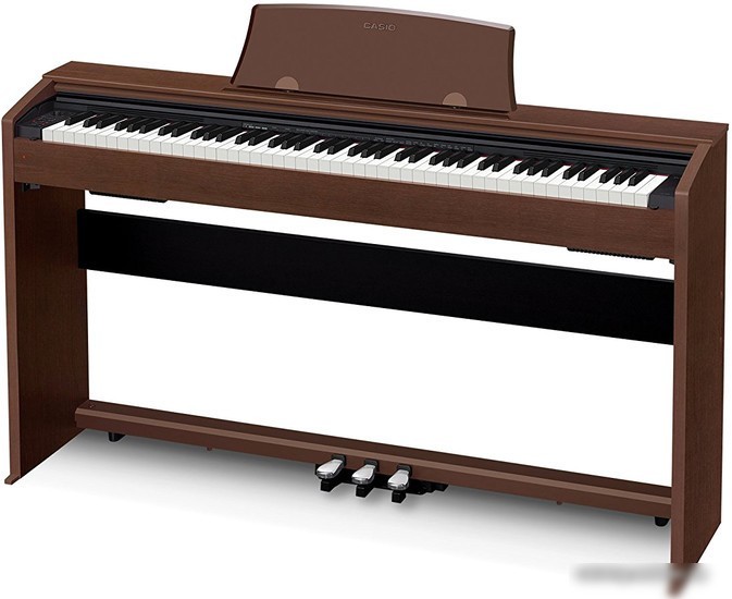 Цифровое пианино Casio Privia PX-770 (коричневый)