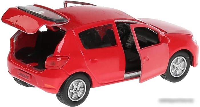 Технопарк Renault Sandero SB-17-61-RS-N(RE)-WB (красный)