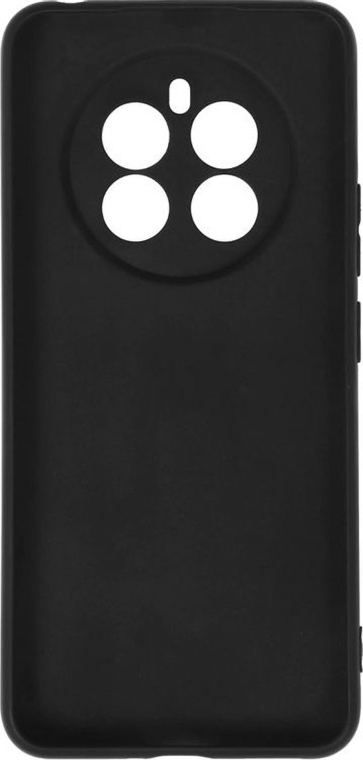 Чехол для телефона BoraSCO Silicone Case для Realme 12+ 5G 73328 (черный)