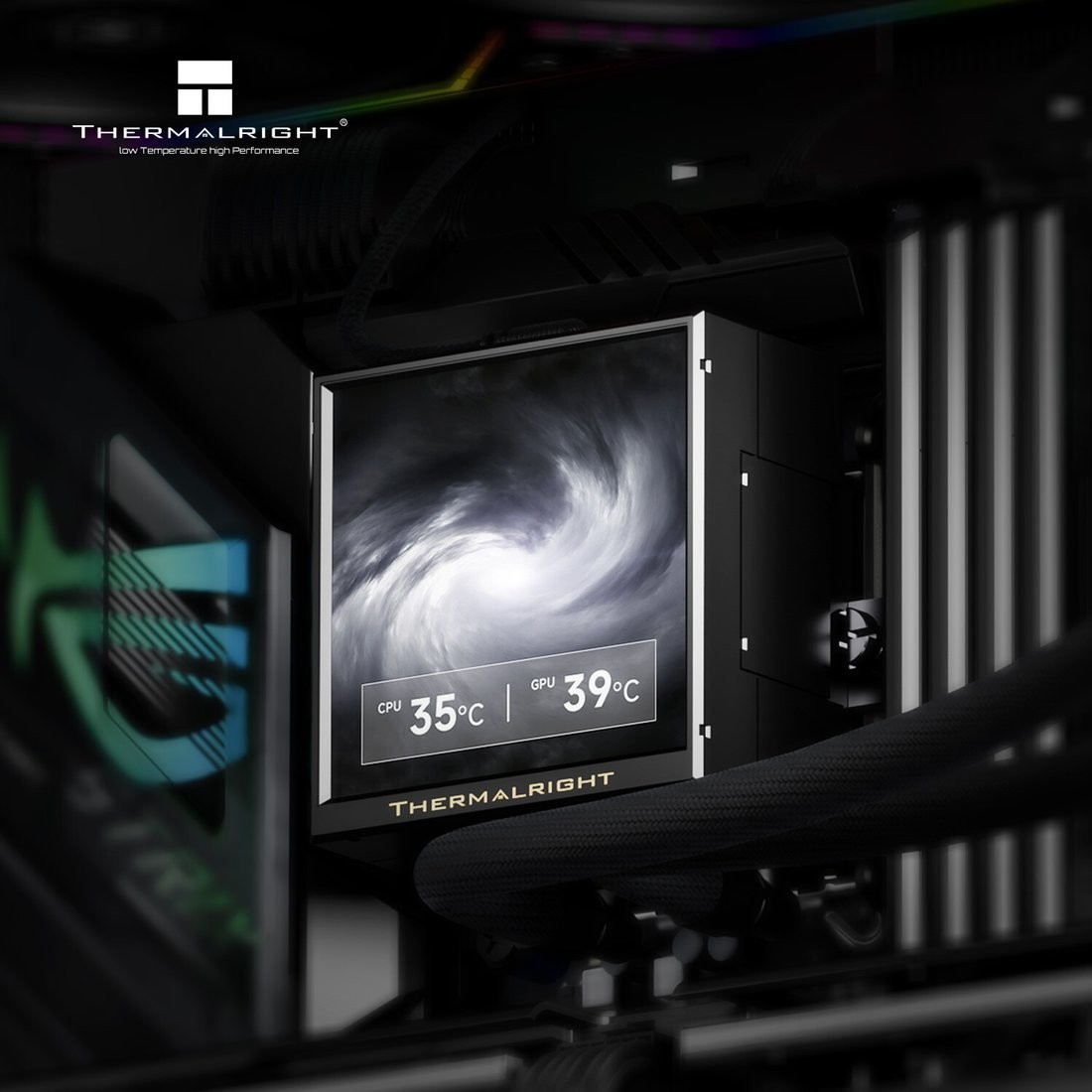 Система жидкостного охлаждения для процессора Thermalright Peerless Vision 240 ARGB (черный)