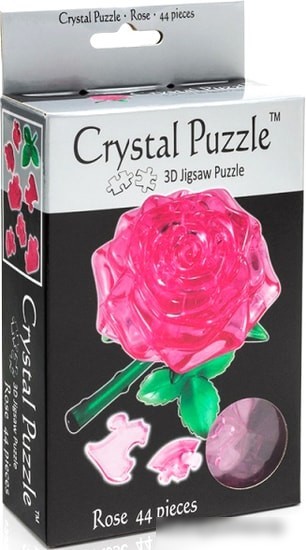 3Д-пазл Crystal Puzzle Роза 90213