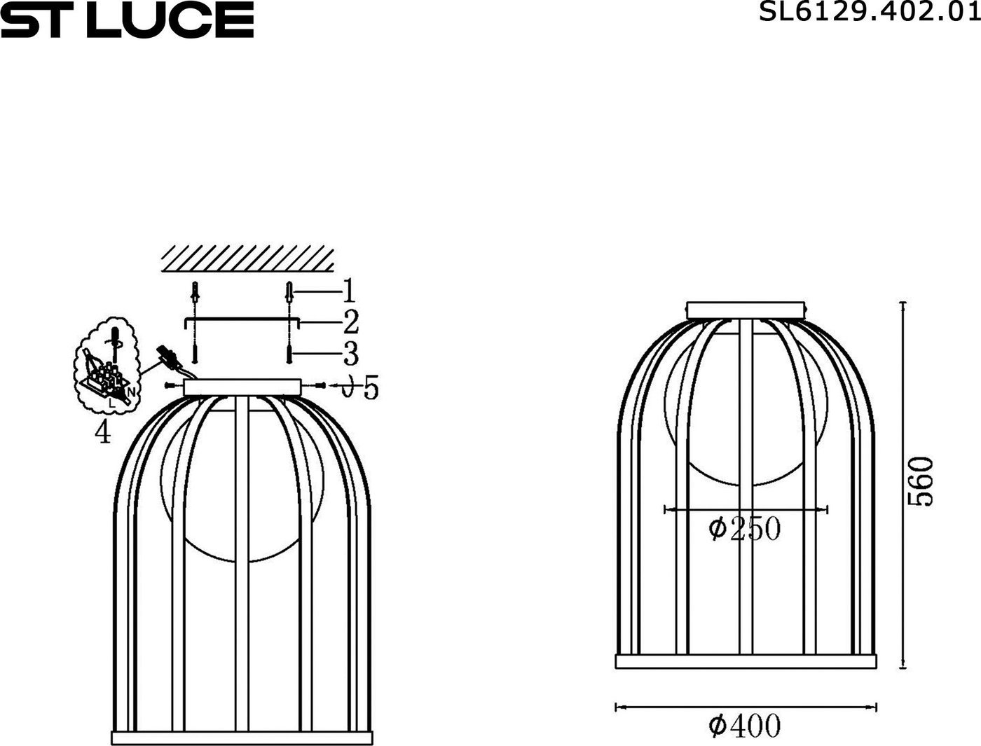 Подвесная люстра ST Luce SL6129.402.01