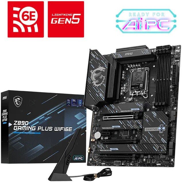 Материнская плата MSI Z890 Gaming Plus WiFi6E