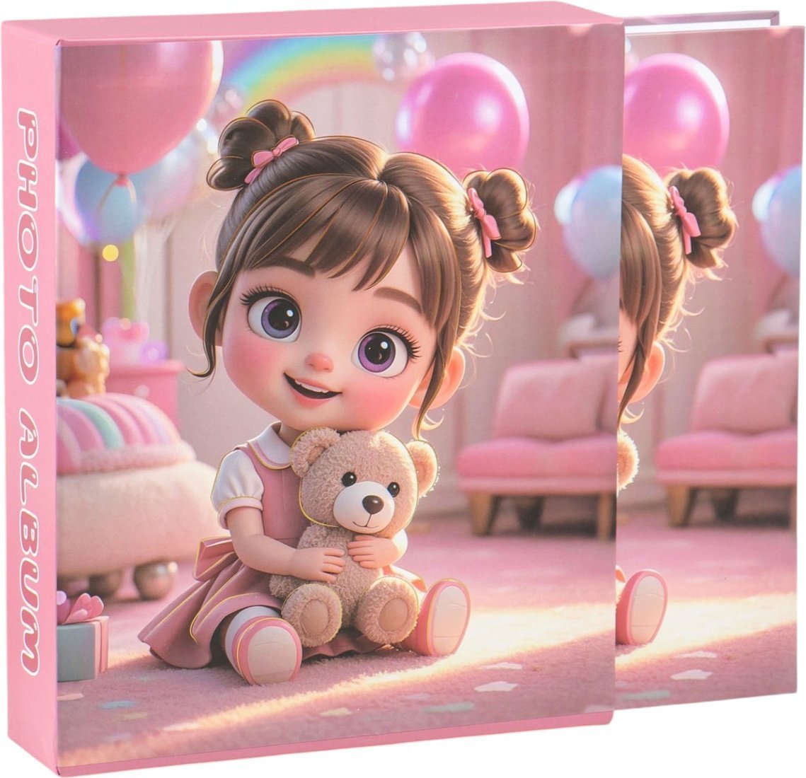 Фотоальбом Sima-Land Малышка в розовой комнате, с мишкой 10962723