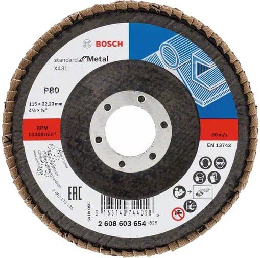 Шлифовальный круг Bosch 2608603654 Шлифовальный круг Bosch 2608603654