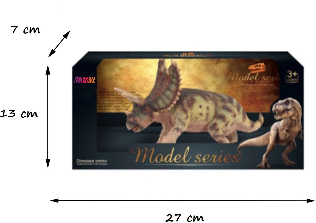 Фигурка Masai Mara Мир динозавров. Трицератопс MM206-397