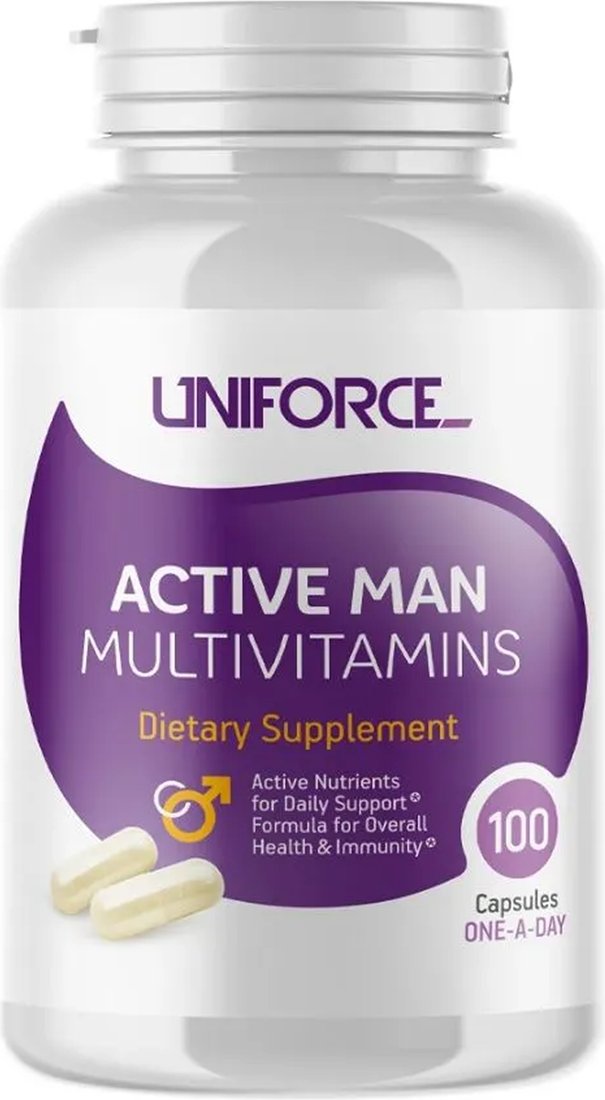 БАД Uniforce Active Man Multivitamins (90 капсул) БАД Uniforce Active Man Multivitamins (90 капсул)