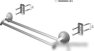 Крючок для ванны Bisk Deco 00411