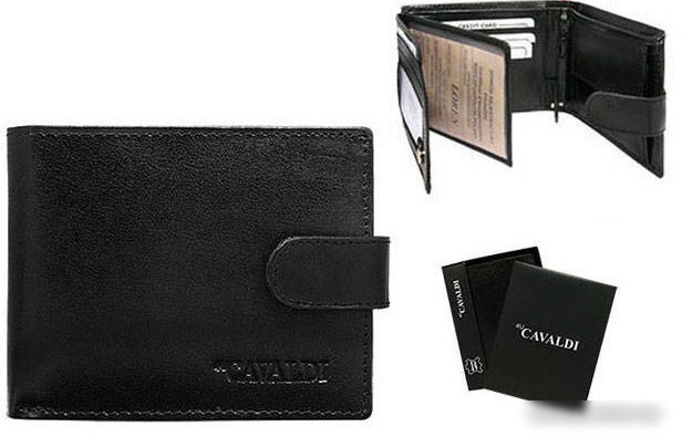 Кошелек Cedar 4U Cavaldi 0002L-P-BS-RFID (черный)