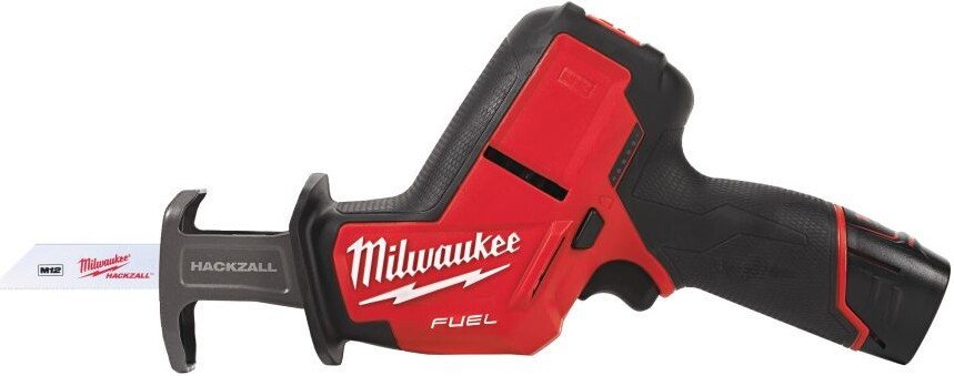 Сабельная пила Milwaukee M12 CHZ-402C 4933500571 (с 2-мя АКБ, кейс)