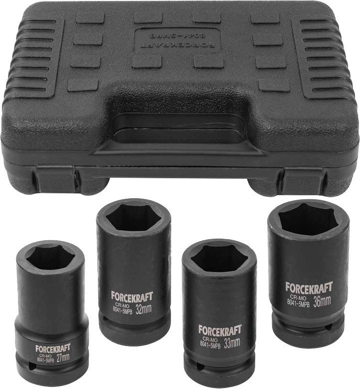 Набор головок слесарных ForceKraft FK-8041-5MPB (58393)