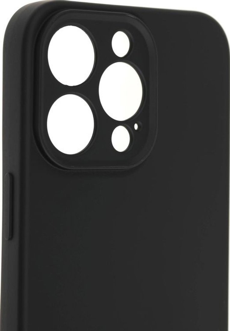 Чехол для телефона BoraSCO Microfiber Case для Apple iPhone 15 Pro Max 72425 (черный)