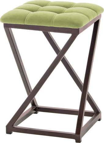 Табурет AMC Comfort 8К2.11 (кожзам, оливковый/коричневый)