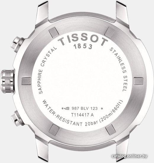 Наручные часы Tissot Prc 200 Chronograph T114.417.17.057.00