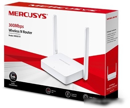 Wi-Fi роутер Mercusys MW301R