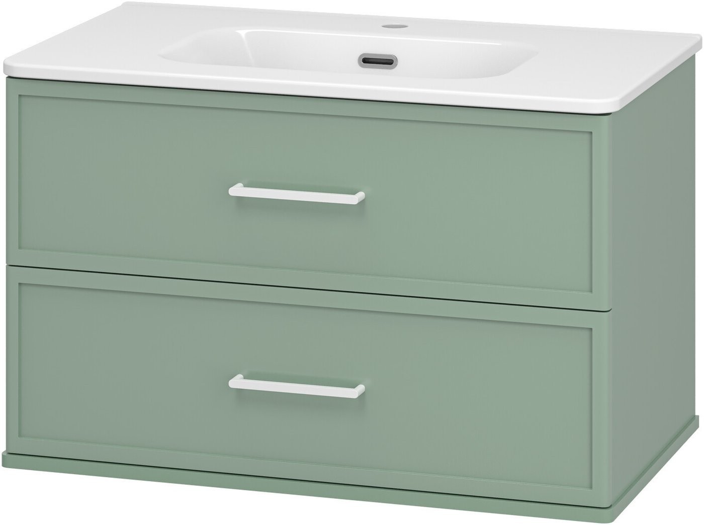 Brevita Тумба с умывальником Brevita Verde 80 Ver-09080-0102Я+B-OND080-01