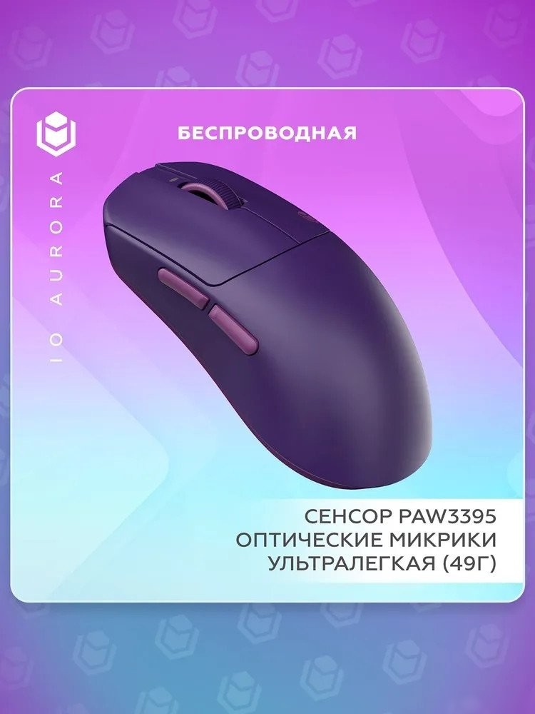 Игровая мышь IO by Red Square Aurora (фиолетовый)
