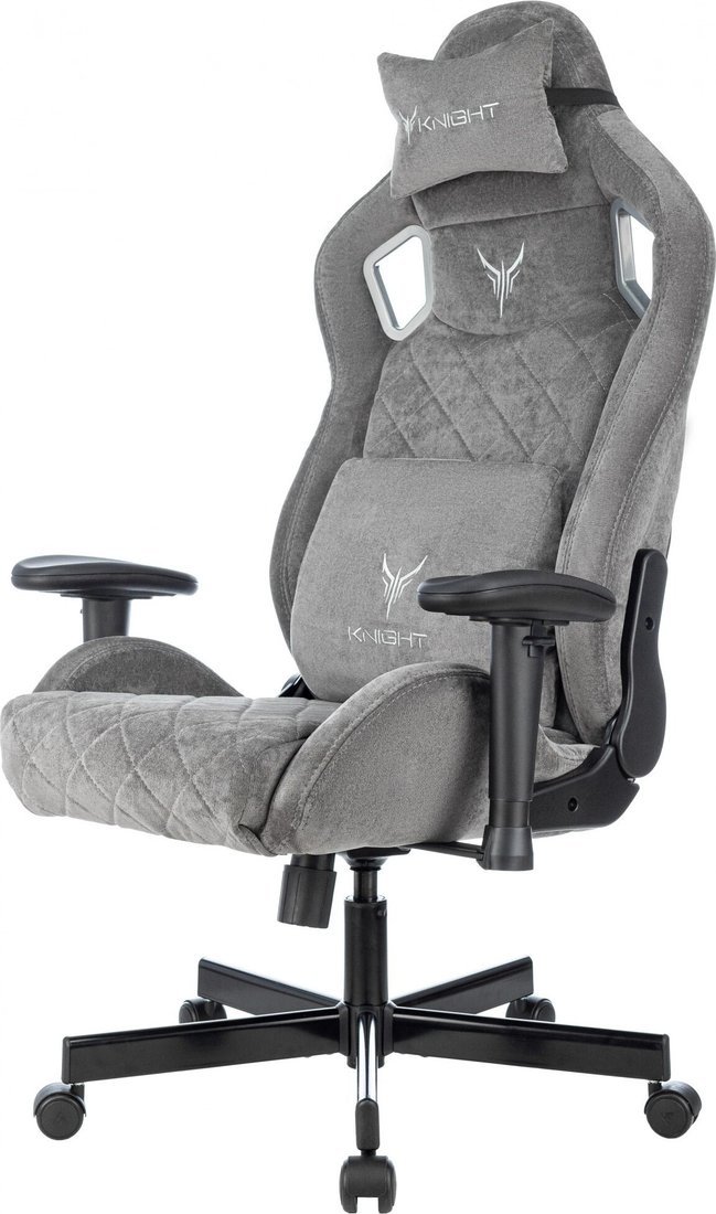 Игровое (геймерское) кресло Knight Outrider (серый Light-19)