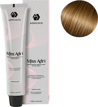 Крем-краска Adricoco Miss Adri 9.31 (100мл, очень светлый блонд золотистый бежевый)