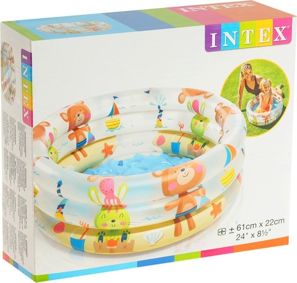 Надувной бассейн Intex Зверюшки (61x22)