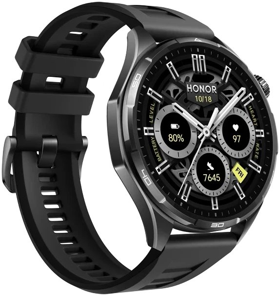 Умные часы HONOR Watch 6 ROM-B09 (черный, международная версия)