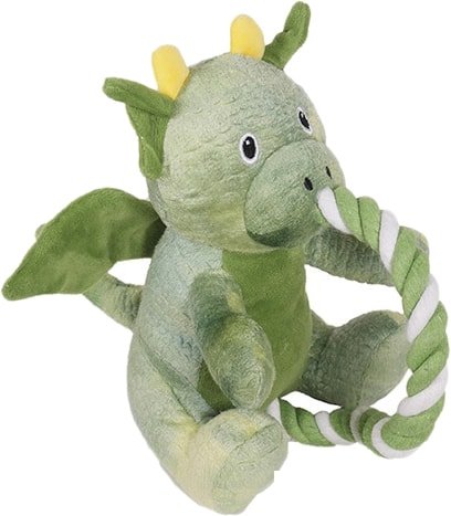 Игрушка для собак Rosewood Super Tough Plush Green Rope Dragon 39174