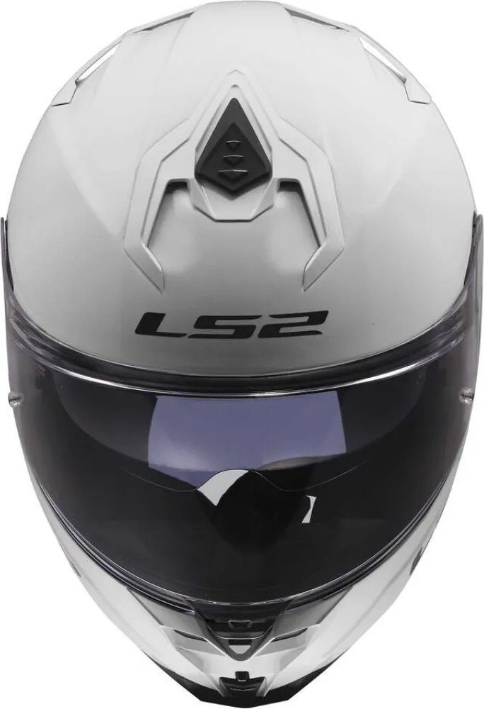 Мотошлем LS2 FF817 Challenger II Solid (2XL, белый)