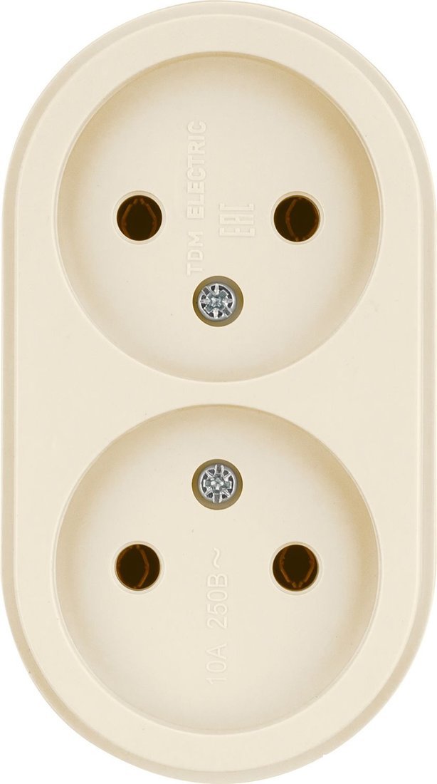 Розетка TDM Electric Ретро SQ1806-0530 (слоновая кость)