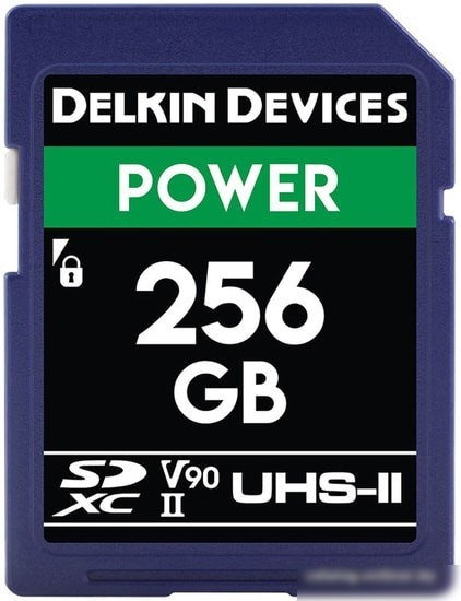 Карта памяти Delkin Devices SDXC Power UHS-II 256GB Карта памяти Delkin Devices SDXC Power UHS-II 256GB