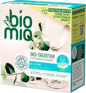 Таблетки для посудомоечной машины BioMio All-in-One с эфирным маслом эвкалипта (50 шт)