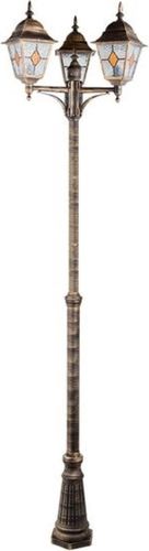 Садовый светильник Arte Lamp Madrid A1542PA-3BN