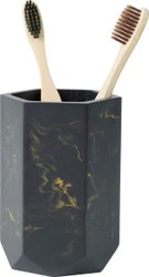 Набор стаканов для зубной щетки и пасты FORA Anthracite FOR-ANT044