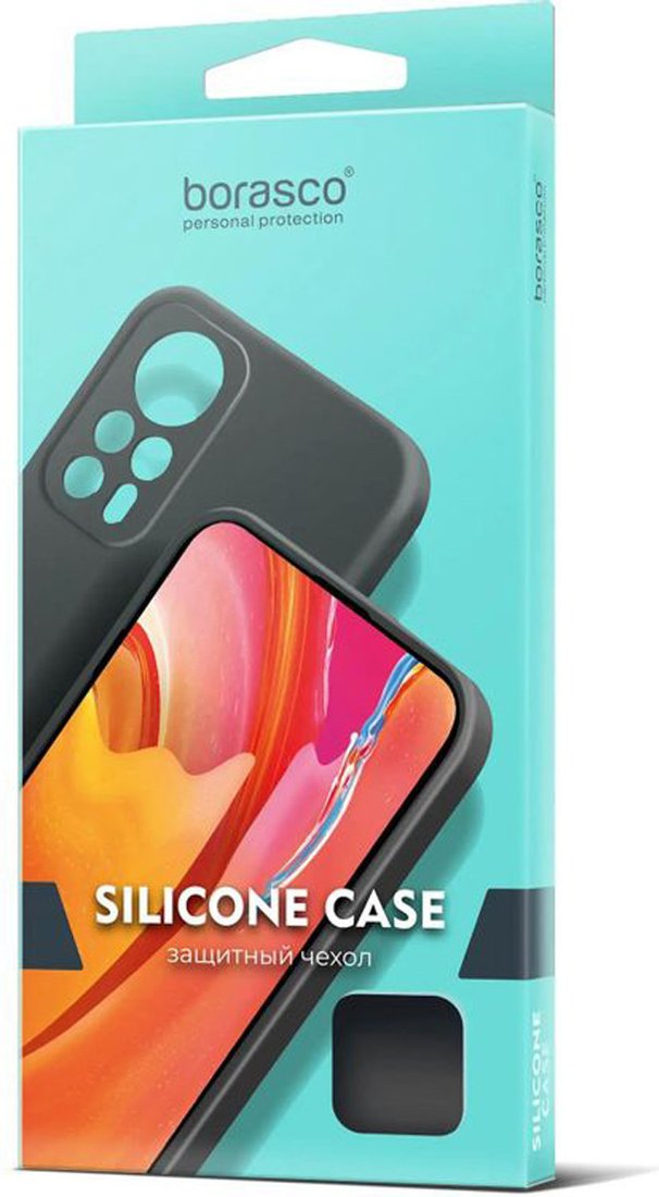 Чехол для телефона BoraSCO Silicone Case для Honor X8b 72981 (черный)