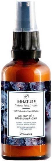 Innature Крем для лица Натуральный для жирной и проблемной кожи (50 мл)