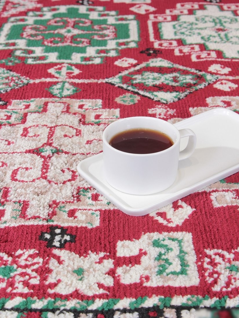 Ковер для жилой комнаты Merinos Darga F667-STAN-RED-CREAM (2x3)