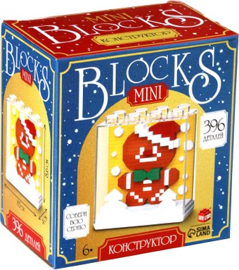 Конструктор Unicon Mini Blocks Печенька 7258 10869349