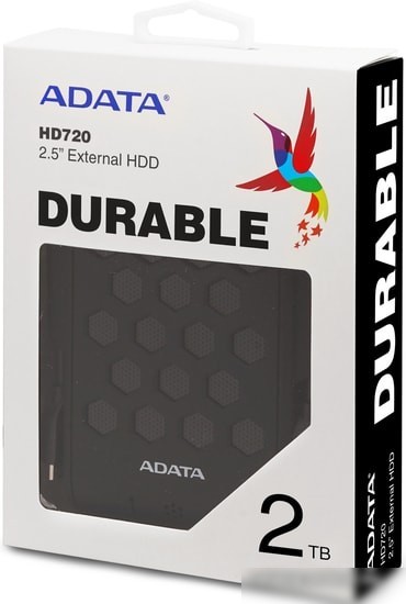Внешний накопитель A-Data HD720 AHD720-2TU31-CBK 2TB (черный)