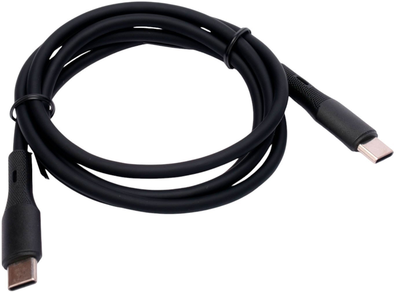 Кабель Cablexpert CC-USB2S-CMCM-1M-BK USB Type-C - USB Type-C (1 м, черный)