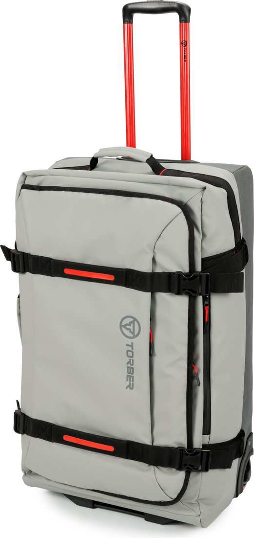 Чемодан Torber Ритм T1810L (серый)
