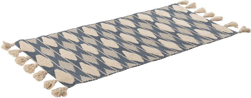 Ковер для жилой комнаты Tkano Ethnic Argyle TK18-DR0001 (синий)