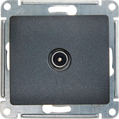 Розетка телевизионная Schneider Electric Glossa GSL000791 (антрацит)