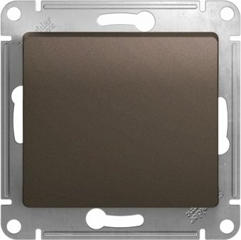 Выключатель Systeme Electric Glossa GSL000811 (шоколад)
