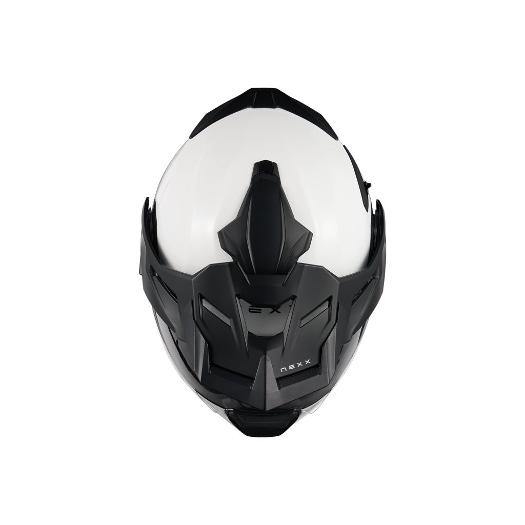 Мотошлем Nexx Helmets X.Lifecountry Plain (M, белый)
