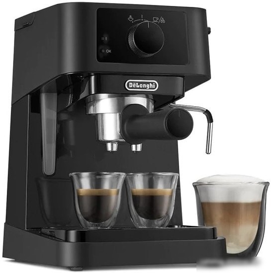 Рожковая помповая кофеварка DeLonghi Stilosa EC230.BK