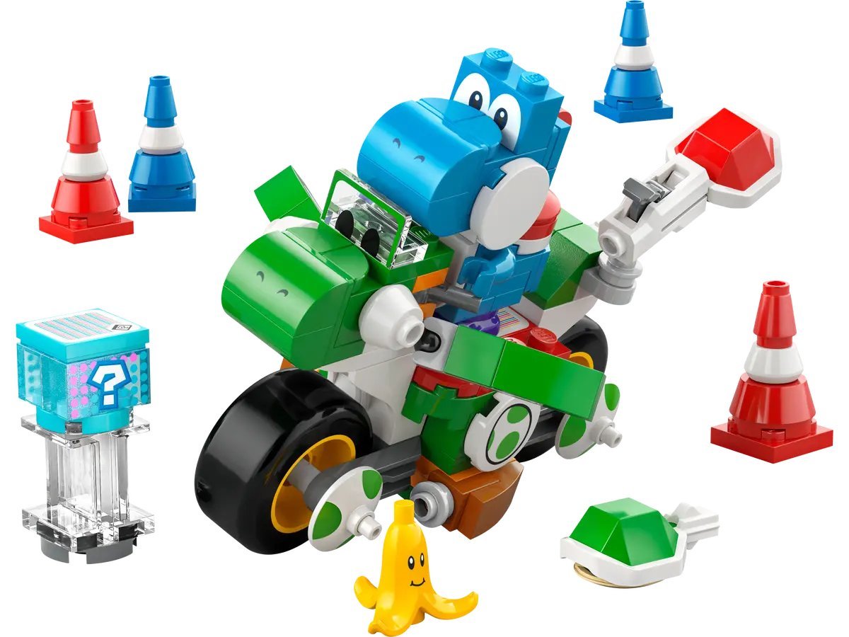 Конструктор LEGO Mario Kart – Мотоцикл Йоши 72031